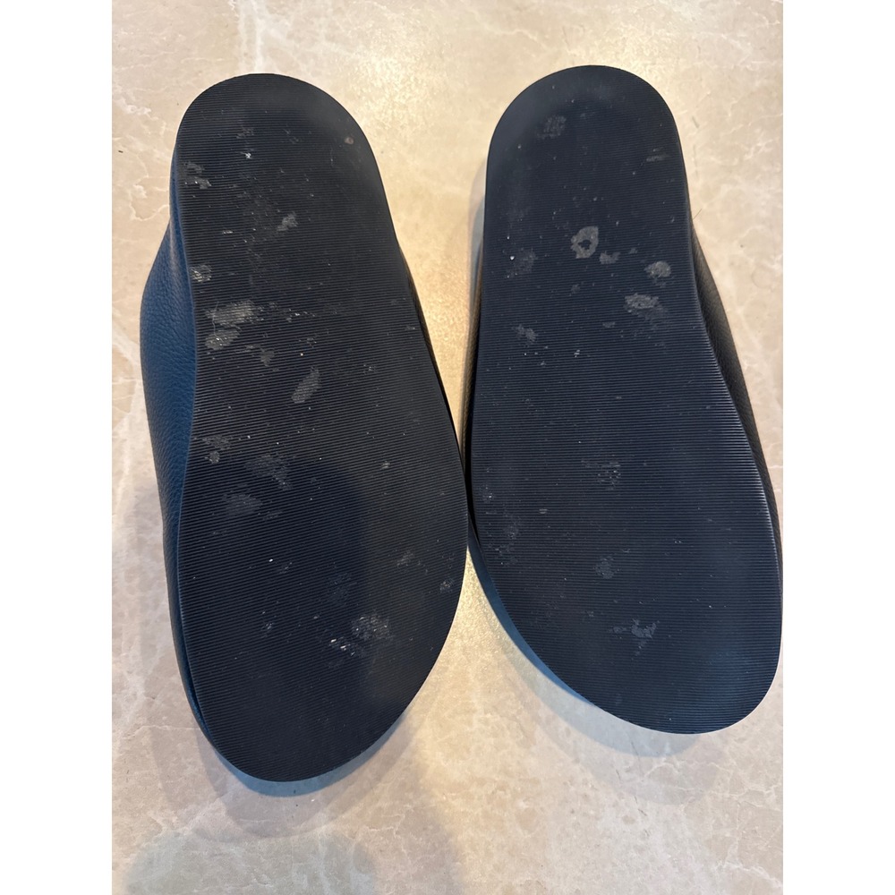 Steve Madden Womens Fern Black Leather Minimalist Casual Slip On Mule Size 7 - Picture 7 of 7